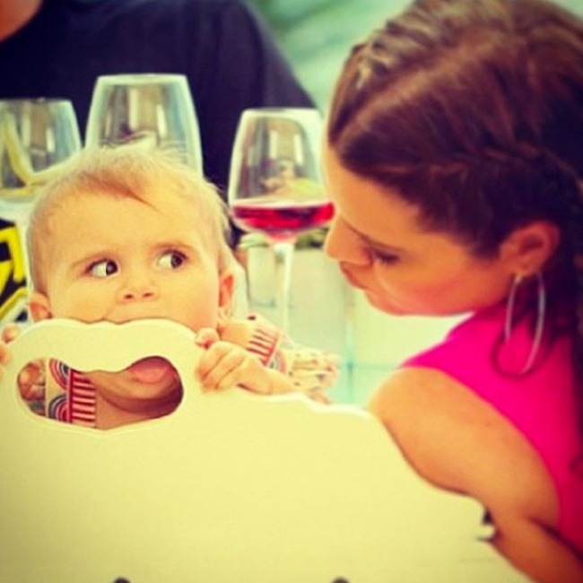 Khloe Kardashian, Penelope Disick, Instagram
